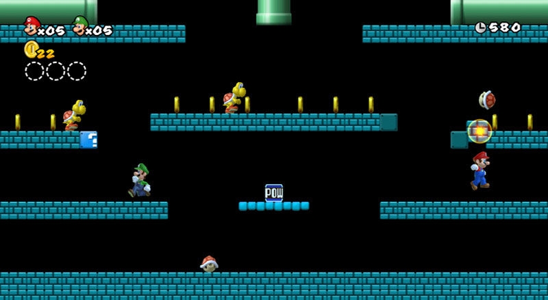 Скриншот из игры New Super Mario Bros. Wii под номером 11