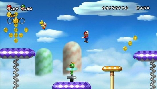 Скриншот из игры New Super Mario Bros. Wii под номером 22