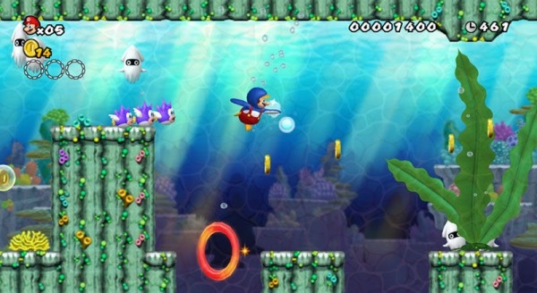 Скриншот из игры New Super Mario Bros. Wii под номером 27