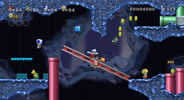 Скриншот из игры New Super Mario Bros. Wii под номером 5
