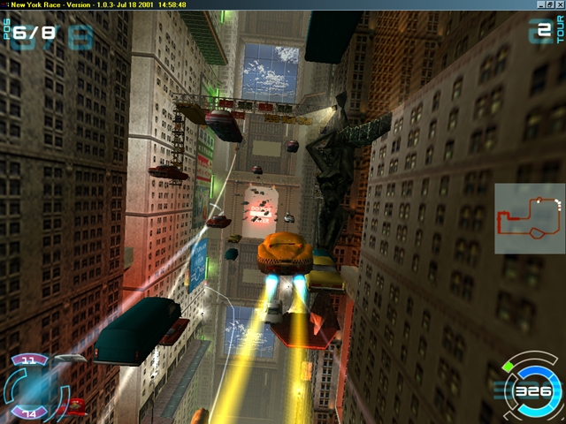 Скриншот из игры New York Race под номером 10