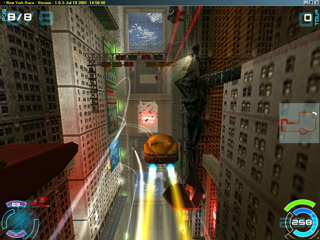 Скриншот из игры New York Race под номером 11