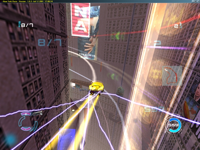 Скриншот из игры New York Race под номером 2