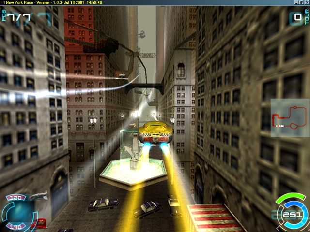 Скриншот из игры New York Race под номером 9