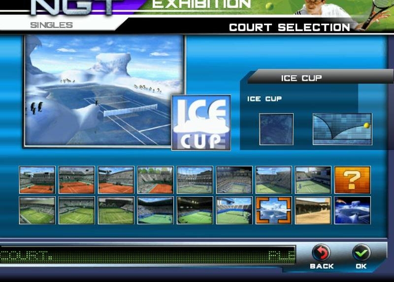 Скриншот из игры NGT: Next Generation Tennis под номером 2