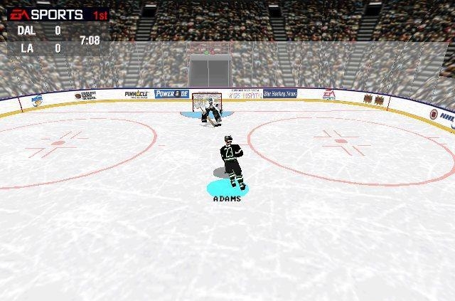 Скриншот из игры NHL 