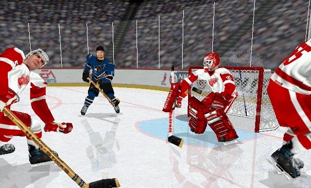 Скриншот из игры NHL 