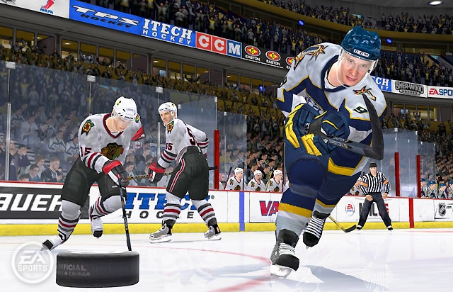 Скриншот из игры NHL 06 под номером 14