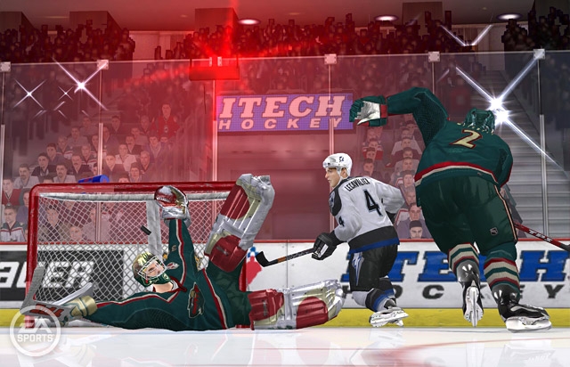 Скриншот из игры NHL 06 под номером 4