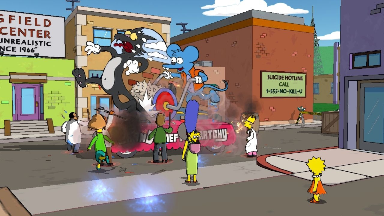 Скриншот из игры Simpsons Game, The под номером 16