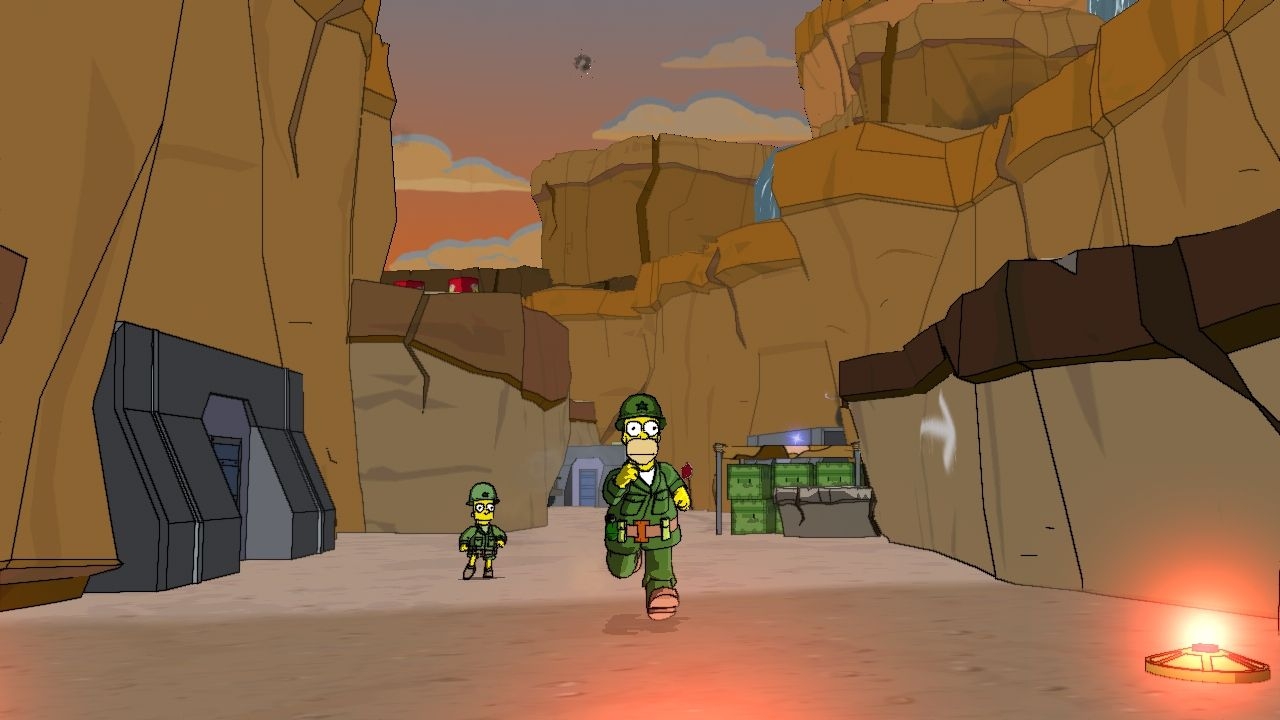 Скриншот из игры Simpsons Game, The под номером 19