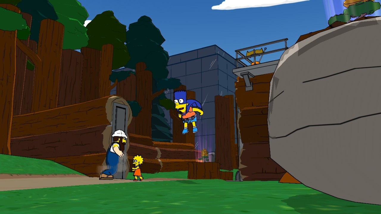Скриншот из игры Simpsons Game, The под номером 21