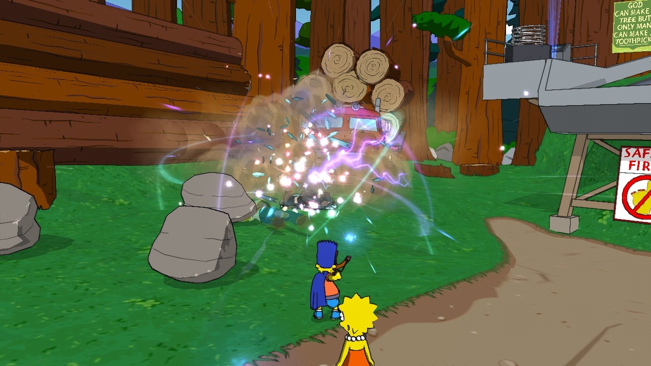 Скриншот из игры Simpsons Game, The под номером 23