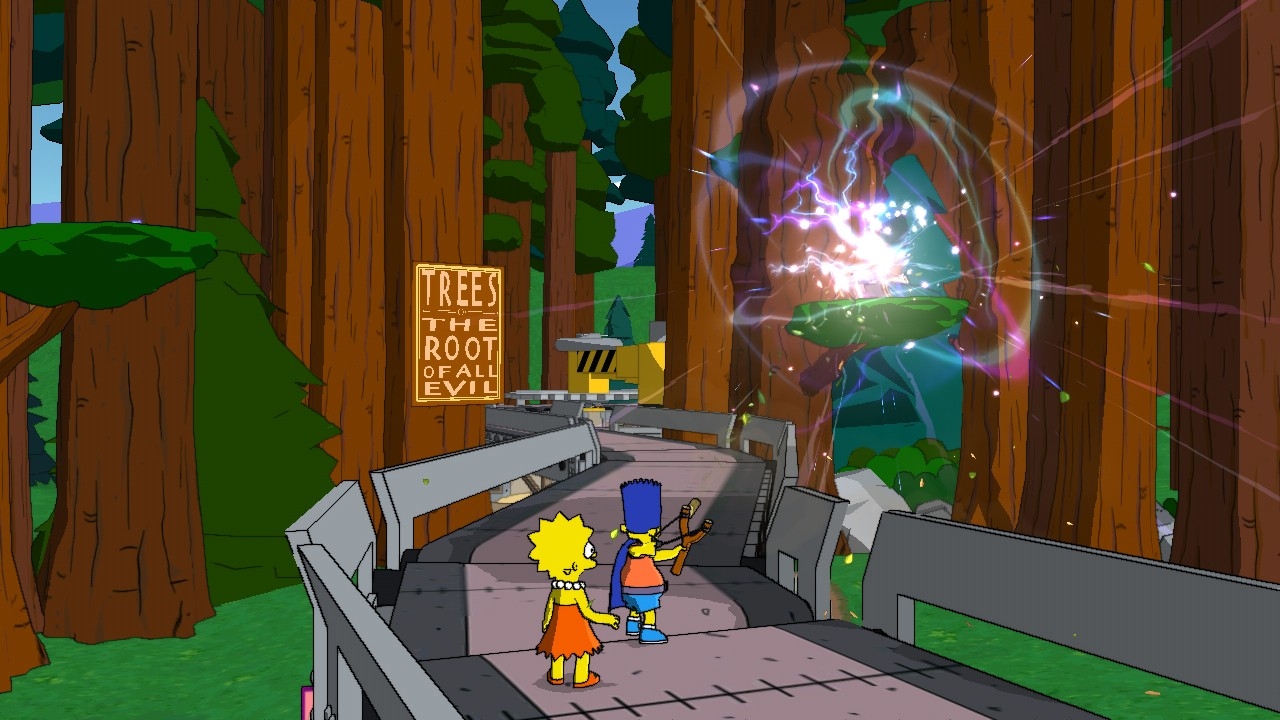 Скриншот из игры Simpsons Game, The под номером 24