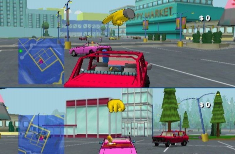 Скриншот из игры Simpsons: Road Rage, The под номером 22