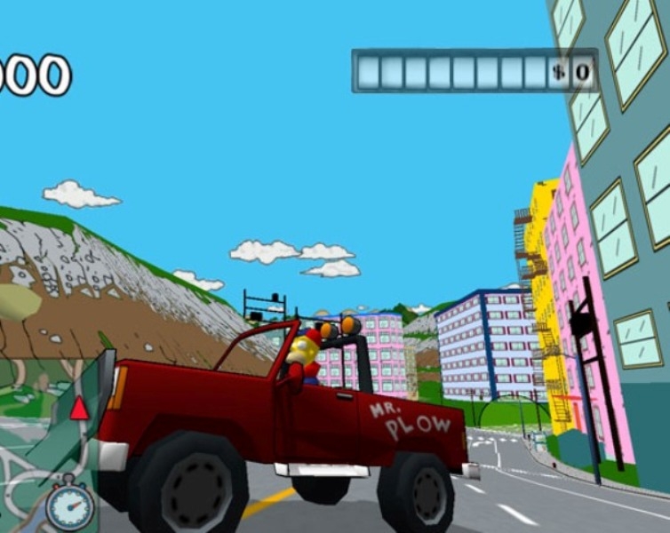 Скриншот из игры Simpsons: Road Rage, The под номером 41