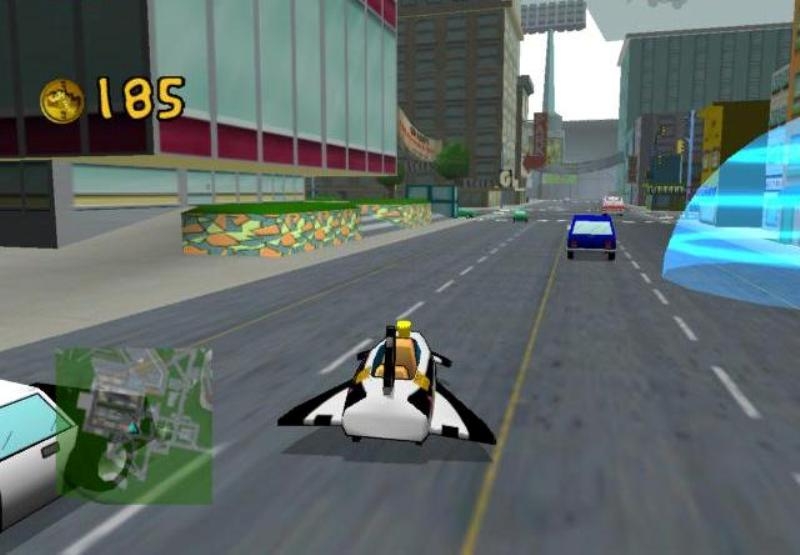 Скриншот из игры Simpsons: Road Rage, The под номером 43