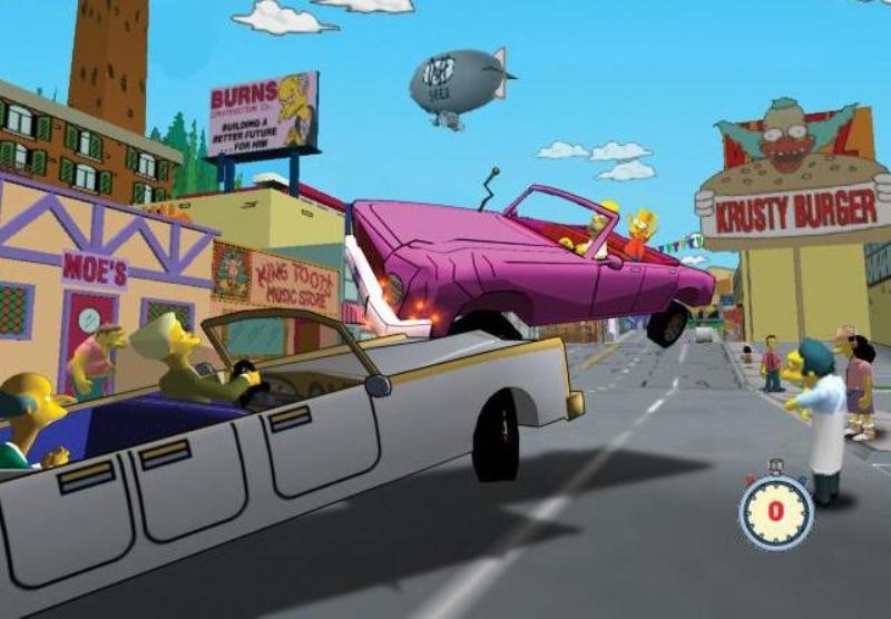 Скриншот из игры Simpsons: Road Rage, The под номером 44