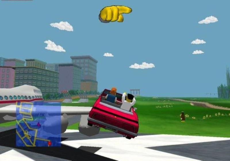 Скриншот из игры Simpsons: Road Rage, The под номером 71