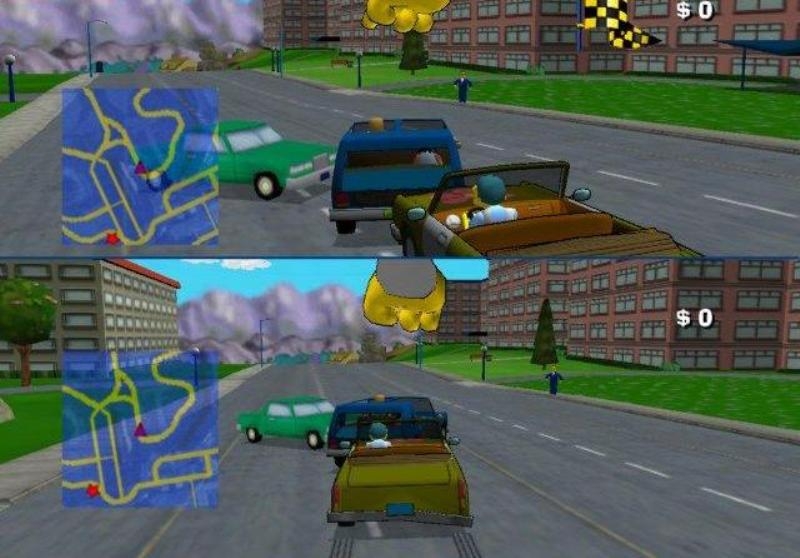 Скриншот из игры Simpsons: Road Rage, The под номером 81