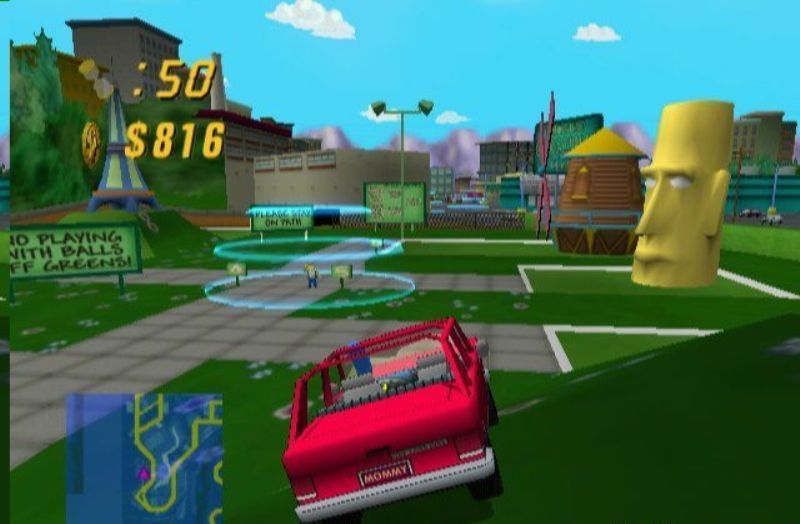 Скриншот из игры Simpsons: Road Rage, The под номером 82