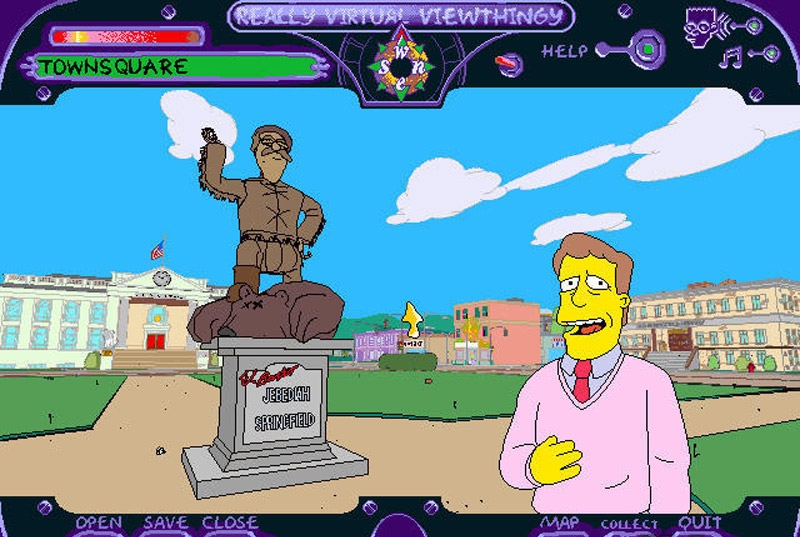 Скриншот из игры Simpsons: Virtual Springfield, The под номером 1