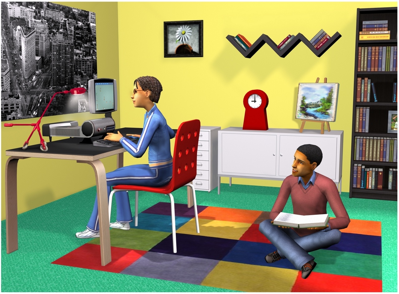 Скриншот из игры Sims 2: Ikea Home Stuff, The под номером 1