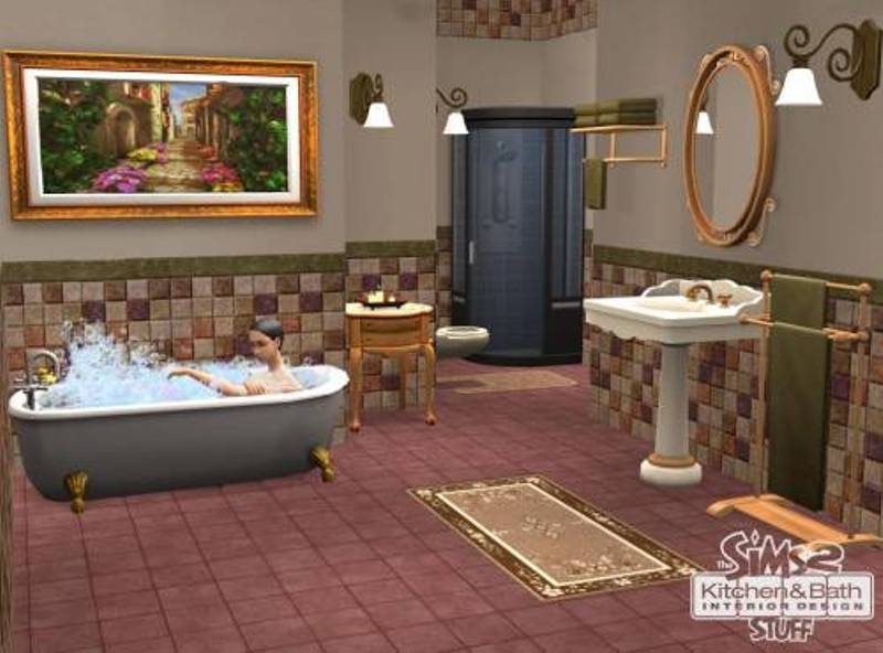 Скриншот из игры Sims 2: Kitchen & Bath Interior Design Stuff, The под номером 16