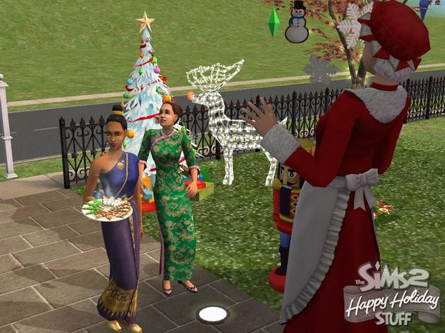 Скриншот из игры Sims 2: Happy Holiday Stuff, The под номером 2