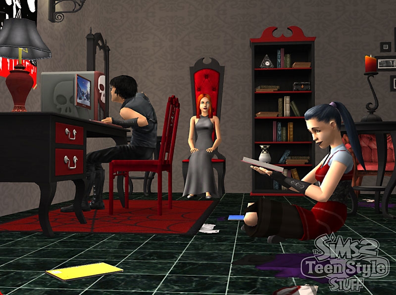 Скриншот из игры Sims 2: Teen Style Stuff, The под номером 2