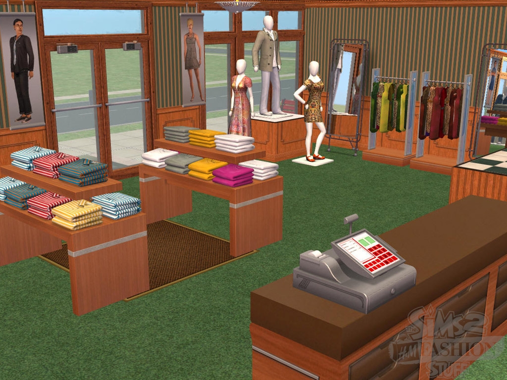 Скриншот из игры Sims 2 H&M Fashion Stuff, The под номером 3