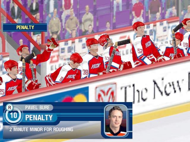 Скриншот из игры NHL 2000 под номером 13