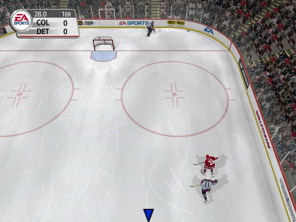 Скриншот из игры NHL 2005 под номером 2