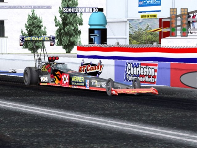 Скриншот из игры NHRA Drag Racing: Quarter Mile Showdown под номером 1