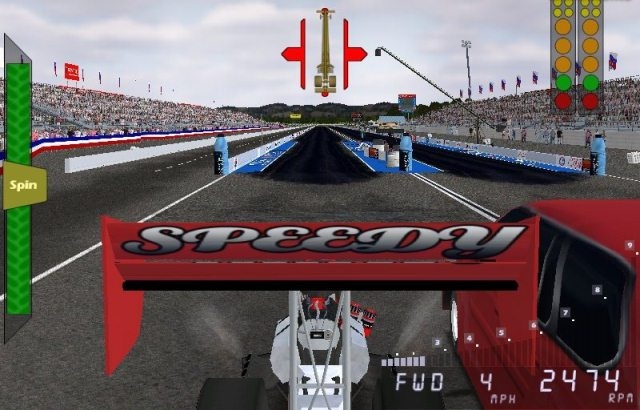 Скриншот из игры NHRA Drag Racing: Top Fuel Thunder под номером 7