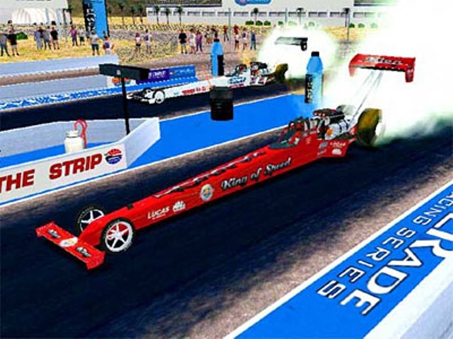 Скриншот из игры NHRA Drag Racing: Top Fuel Thunder под номером 8