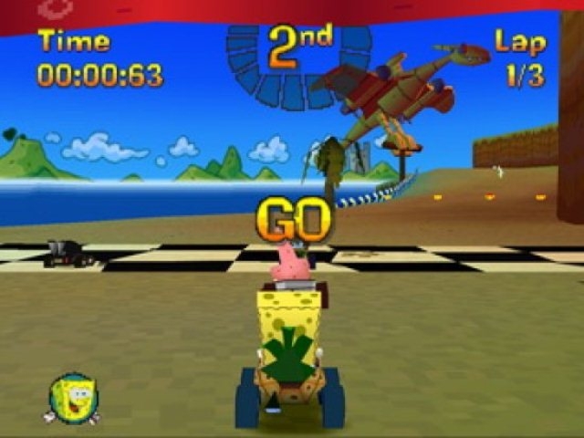 Скриншот из игры NickToons Racing под номером 1