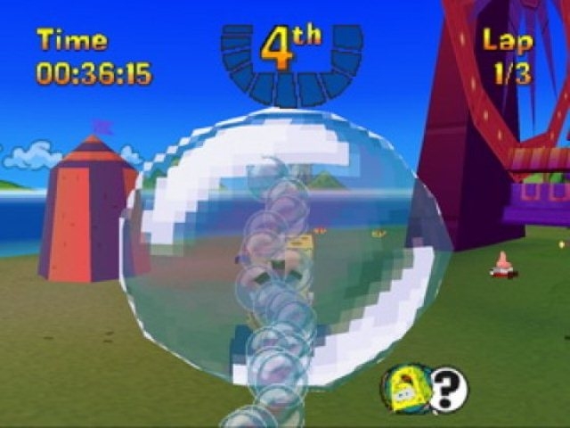 Скриншот из игры NickToons Racing под номером 3