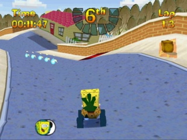 Скриншот из игры NickToons Racing под номером 9