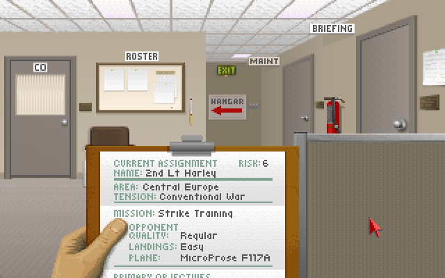 Скриншот из игры Night Hawk F-117A Stealth Fighter 2.0 под номером 3