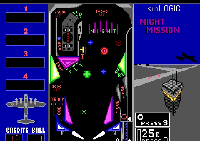 Скриншот из игры Night Mission Pinball под номером 2