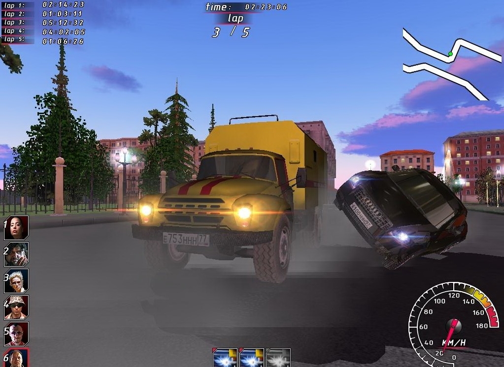 Скриншот из игры Night Watch Racing под номером 3