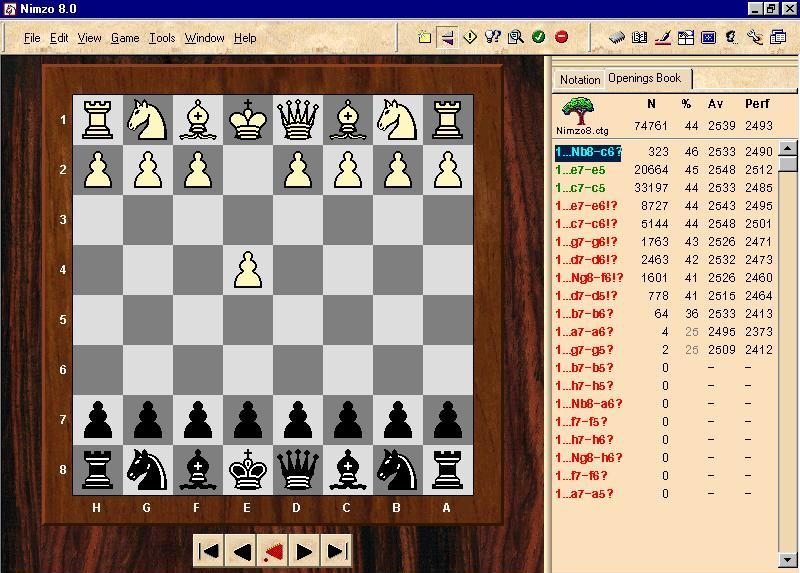 Скриншот из игры Nimzo 8 под номером 1