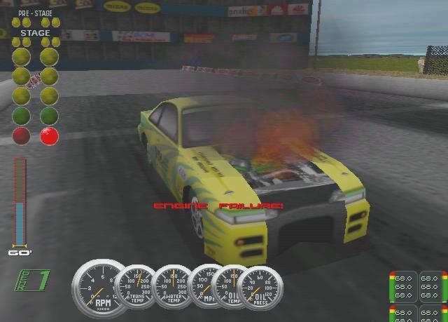 Скриншот из игры NIRA Intense Import Drag Racing под номером 2
