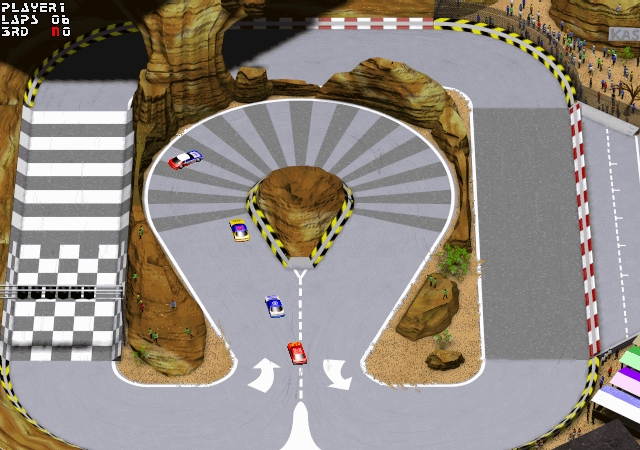 Скриншот из игры Nitro Racers под номером 1
