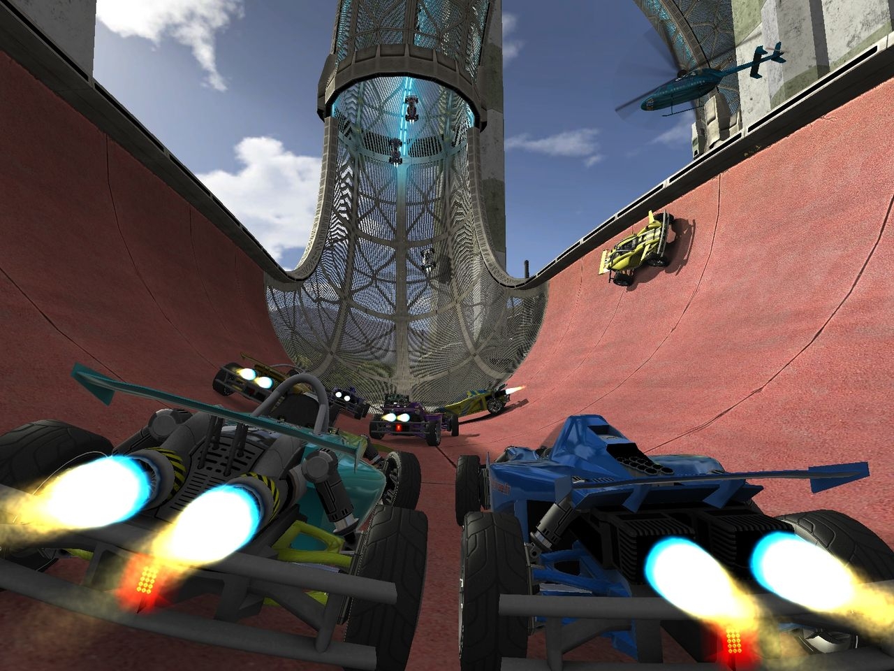 Скриншот из игры Nitro Stunt Racing: Stage 1 под номером 3