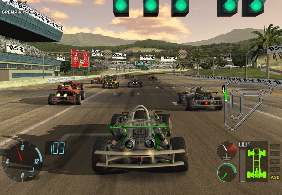 Скриншот из игры Nitro Stunt Racing: Stage 1 под номером 32