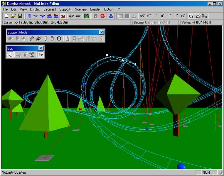 Скриншот из игры NoLimits Rollercoaster Simulation под номером 16