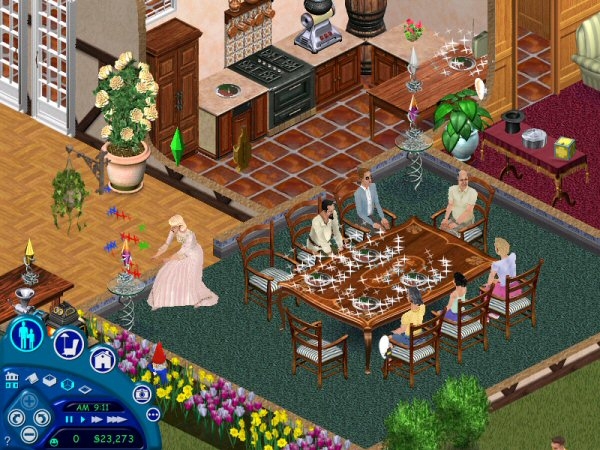 Скриншот из игры Sims: Makin