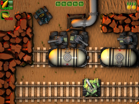 Скриншот из игры Normal Tanks под номером 9